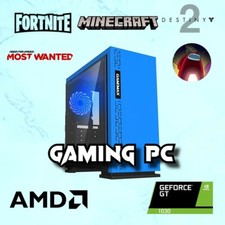 Fast blue Gaming PC | AMD |