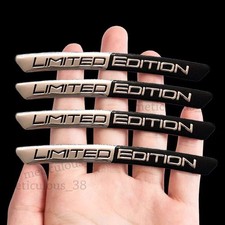 4pcs Limited Edition Logo Car