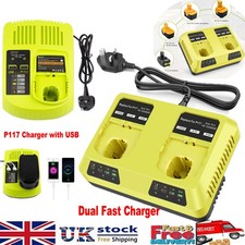 Dual charger for ryobi one - charger,