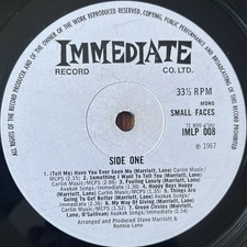 SMALL FACES LP 1967 UK