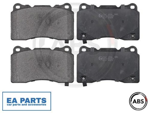 Brake pad set disc - pad, for