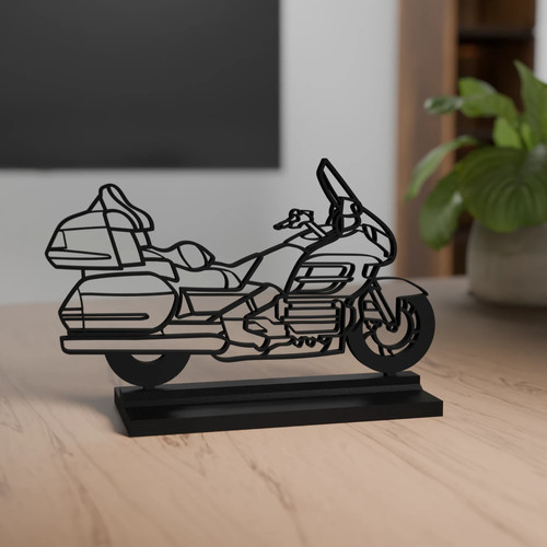 Gold wing model decoration - model, 3d