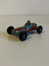 Vintage Tin Toy Racing Car