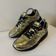 Puma X Vashtie R698 Gold Trainers Shoes UK Size 6 