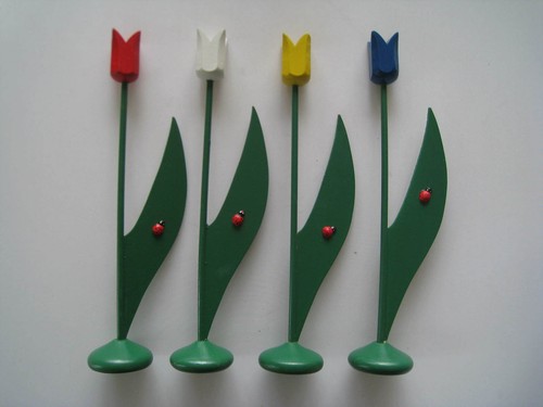 Hand made wooden decorative - made,
