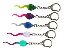 Sperm Keyring -  Colour
