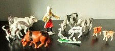 Vintage farm animals - farm,