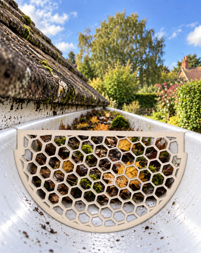Gutter guard leaf moss - &,