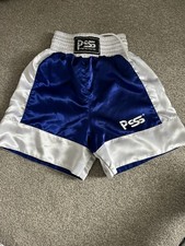 Childs Boxing Shorts Unworn Size 9-10 Very Good Condition Polyester