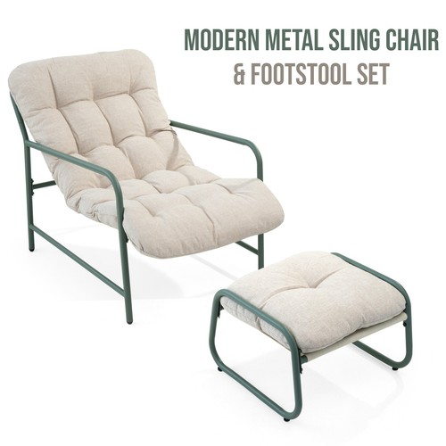 Sling garden chair - sling, w/
