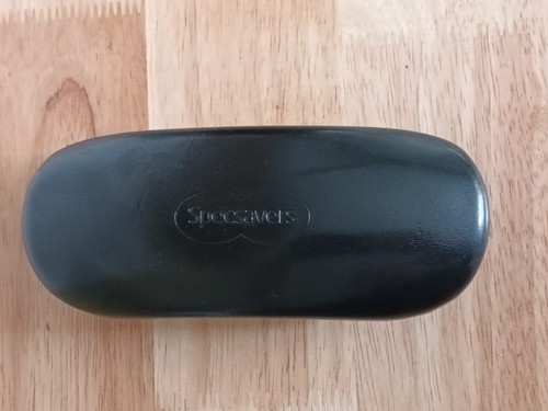 Specsavers hard black snap - black,