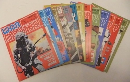 War monthly magazine issues - war,