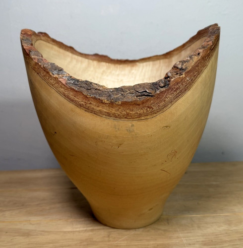 Vintage hand carved wooden - hand,