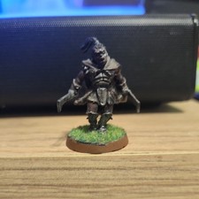 Games Workshop The Lord of the Rings Mauhur  Metal orc (one sword missing)