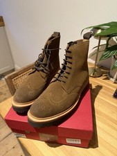 Grenson Emmaline suede Brogue