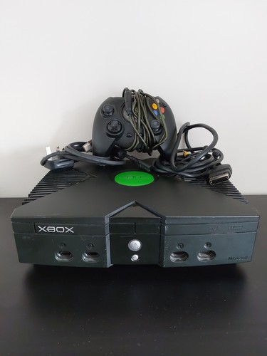 Original xbox game console - xbox,