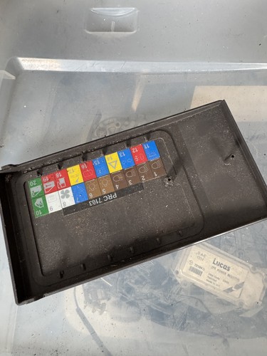 Range rover classic - range, fuse