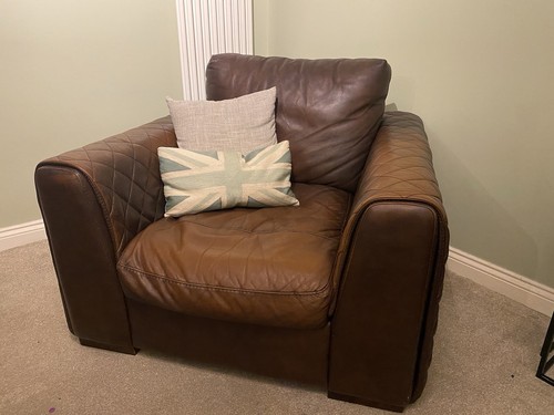 Sofology luxury brown - luxury, leather