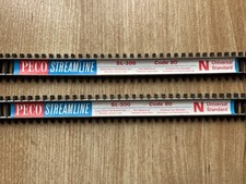 PECO SL-300 6” 9” 12” Length Flexible Streamline Code 80 N Gauge Train Track New