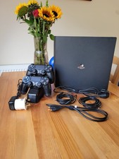 1 TB Playstation 4 Pro PS4 , Game Console, Bundle with 2 Controllers & Dock