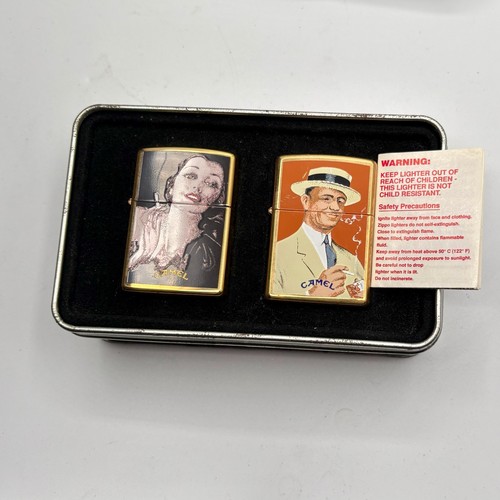 1997 zippo camel couple - zippo,