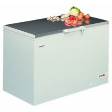 EL45SS 1.2m Commercial Chest Freezer Stainless Steel Top Restaurant Cater 447L