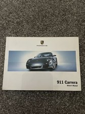 Genuine Porsche 911 997.1 Drivers Manual. WKD 997 020 05. Well Cared For.