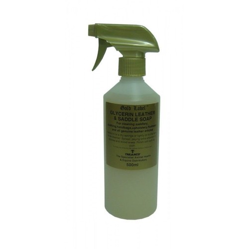 Gold label glycerine - leather, &