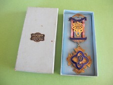 1942 Silver Enamel RAOB Lodge