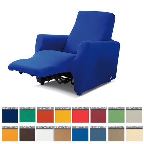 Reclining armchair cover relax