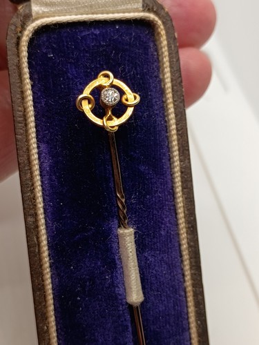 Antique 15ct gold diamond - antique,