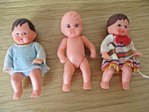 1960s 1950s tiny german - 3, x