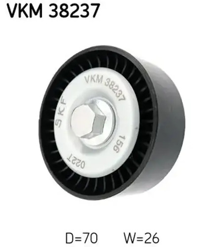 Belt pulley vkm 38237 - v-belt, skf