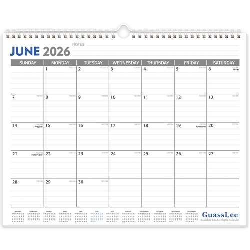 Wall calendar 2026 - wall, 2026-2027