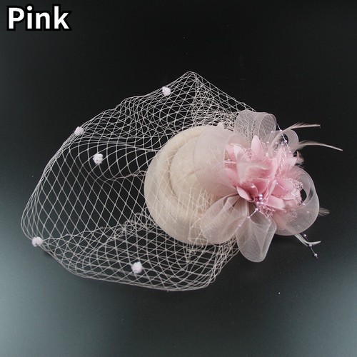 Lady fascinator hat 20s 50s - fascinator,