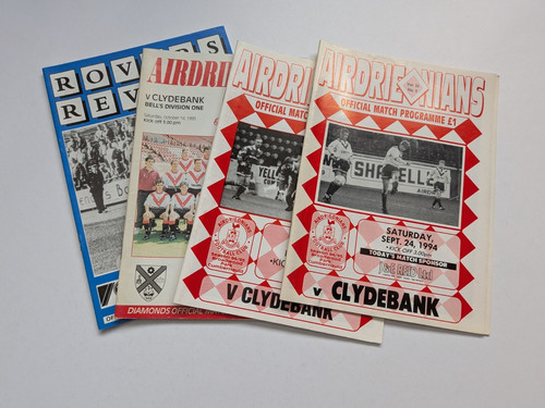 Lot clydebank away - x,