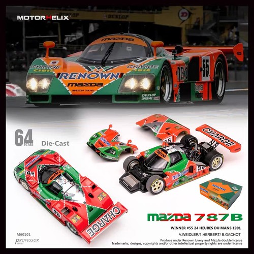Motorhelix mazda 787b - -,