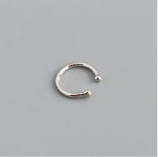 925 Sterling Silver Simple Narrow Ear Cuff