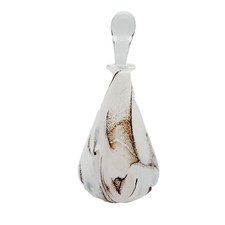 Art glass perfume bottle with