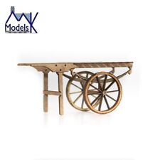 Model Railway Precision Laser Cut 0 Gauge / 7 mm Station Platform Handcart
