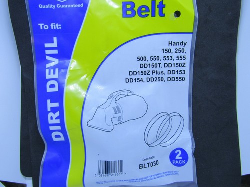 Vacuum belt fit - dirt, devil