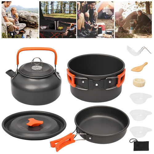 Camping cookware set outdoor - camping,