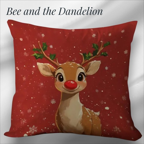 Cheeky reindeer rudolf red - reindeer,