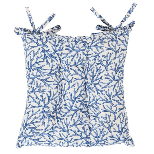 Nautical coral reef quilted - coral,