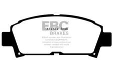 EBC Ultimax Front Brake Pads for Toyota Curren 2.0 (GE) (94 > 99)
