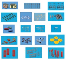 Gauge modelscene unpainted - n,