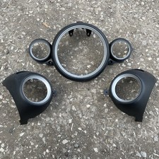 Mini R55 R56 R58 R59 Cooper S Clubman Air Vent Dash Surround Trim Set Grey