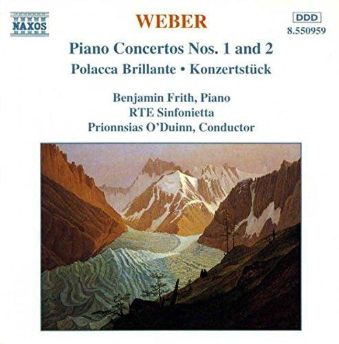 Weber piano concertos nos 1 - piano,