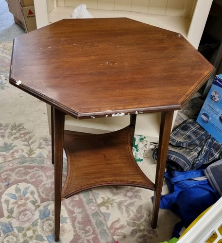 Antique edwardian hexagonal - antique,