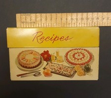 Vintage Recipes Tin Box for